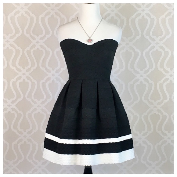 Lolita Sweetheart Bandage Strapless Party Dress - Picture 6 of 6